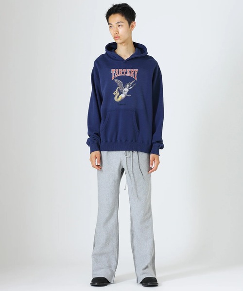 DIET BUTCHER（ダイエットブッチャー）の「DIET BUTCHER/ダイエットブッチャー Vintage hoodie 「Harpy」 フーディー（パーカー・メンズ・バーガンディー/グレー/ネイビー・1/2/3）」の15枚目の写真