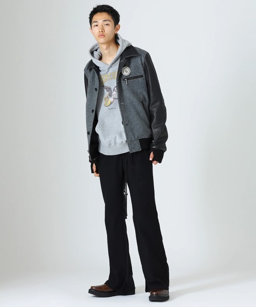 DIET BUTCHER（ダイエットブッチャー）の「DIET BUTCHER/ダイエットブッチャー Vintage hoodie 「Harpy」 フーディー（パーカー・メンズ・バーガンディー/グレー/ネイビー・1/2/3）」の13枚目の写真