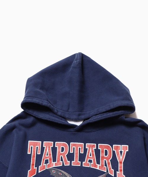 DIET BUTCHER（ダイエットブッチャー）の「DIET BUTCHER/ダイエットブッチャー Vintage hoodie 「Harpy」 フーディー（パーカー・メンズ・バーガンディー/グレー/ネイビー・1/2/3）」の4枚目の写真