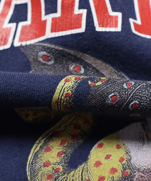 DIET BUTCHER（ダイエットブッチャー）の「DIET BUTCHER/ダイエットブッチャー Vintage hoodie 「Harpy」 フーディー（パーカー・メンズ・バーガンディー/グレー/ネイビー・1/2/3）」の8枚目の写真