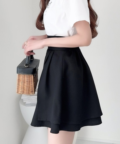 mily bilet(ミウィビレット)の「【mily bilet】メリハリのあるルックスが叶う。スリットデザインスカパン(スカート・レディース・グレー/ブラック・LARGE/MEDIUM/SMALL/X-LARGE)」の9枚目の写真