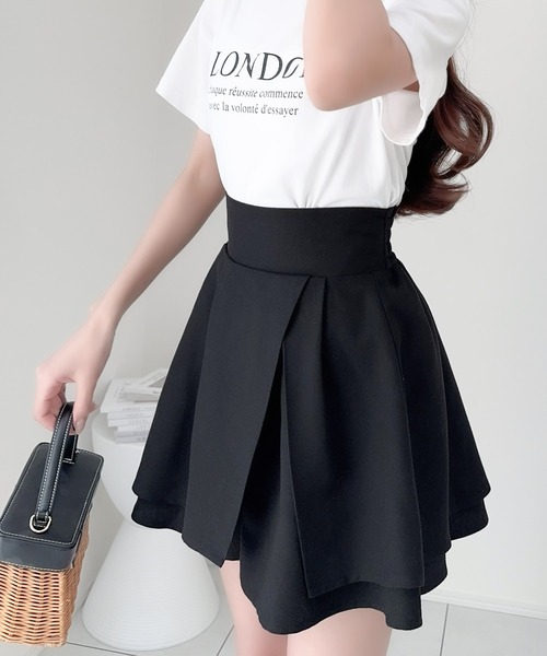 mily bilet(ミウィビレット)の「【mily bilet】メリハリのあるルックスが叶う。スリットデザインスカパン(スカート・レディース・グレー/ブラック・LARGE/MEDIUM/SMALL/X-LARGE)」の12枚目の写真