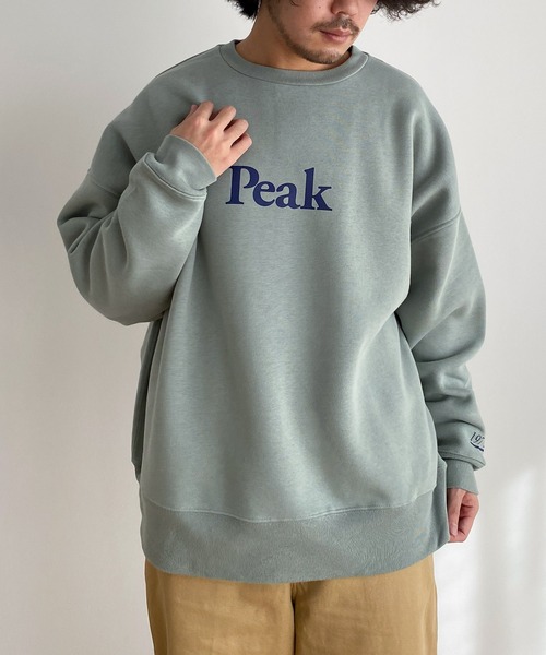 CANAL JEAN（キャナルジーン）の「1975 TOKYO　Peak起毛トレーナー（スウェット・レディース・ブラック/アッシュ/セージグリーン・LARGE/X-LARGE）」の16枚目の写真