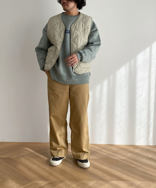 CANAL JEAN（キャナルジーン）の「1975 TOKYO　Peak起毛トレーナー（スウェット・レディース・ブラック/アッシュ/セージグリーン・LARGE/X-LARGE）」の19枚目の写真