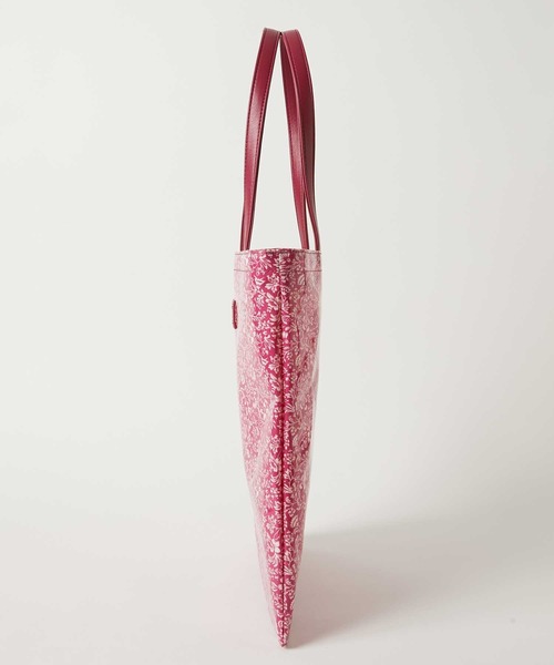 KATHARINE HAMNETT LONDON （キャサリンハムネットロンドン）の「KATHARINE HAMNETT LONDON/キャサリンハムネットロンドン オリジナル総花柄 スリムトートバッグ 83KH14（トートバッグ・レディース・ピンク/ブルー・FREE）」の10枚目の写真