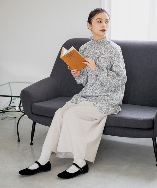 STUDIOUS - 未使用 スラッシュシャーリングブラウス UNITEDTOKYO STUDIOUS ブラウス シャツ 「STUDIOUS/ステュディオス」SHIRRING