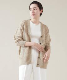 martinique | ホロブライトリネンカーディガン（アンサンブル可）(カーディガン/ボレロ)