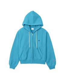【Champion/チャンピオン】レディース ジップフーデッドスウェットシャツ