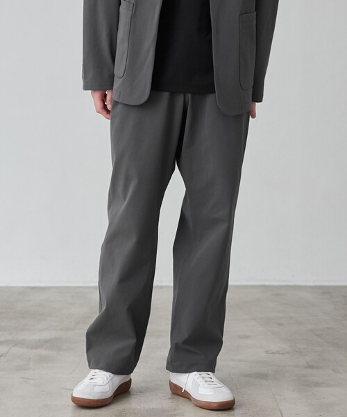 coen(コーエン)の「極楽FITテックワイドテーパードパンツ(スラックス・メンズ・ブラック/ダークグレー/ベージュ/その他1/その他2・S/M/L/XL)」の8枚目の写真