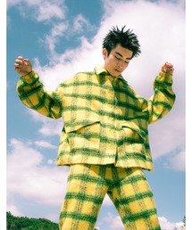 【8】【it】【Little sunny bite】check jacket