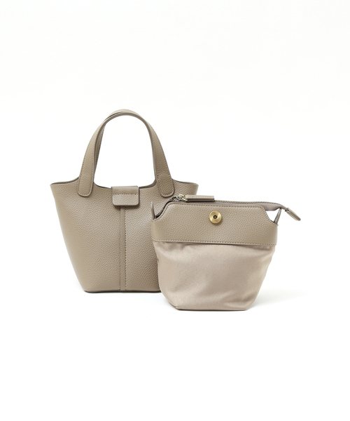 collex(コレックス)の「ポーチ付ミニショルダーバッグ(ショルダーバッグ・レディース・ベージュ/サックスブルー/ブラック・フリー)」の5枚目の写真