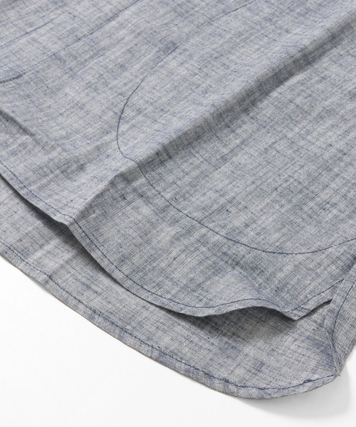 KRIFF MAYER Lady's Collection（クリフメイヤーレディースコレクション）の「チロリアン半袖シャツパーカー（シャツ/ブラウス・レディース・イエロー/ネイビー/カラフル/サックスブルー/オフホワイト・MEDIUM/LARGE）」の18枚目の写真