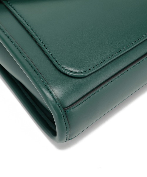 jouetie（ジュエティ）の「【jouetie/ジュエティ】キーハウス付き スムースフラップショルダーバッグ（ショルダーバッグ・レディース・ダークグリーン/ブラック/シルバー/オフホワイト・FREE）」の18枚目の写真