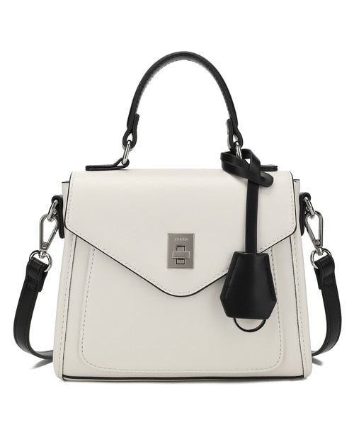 jouetie（ジュエティ）の「【jouetie/ジュエティ】キーハウス付き スムースフラップショルダーバッグ（ショルダーバッグ・レディース・ダークグリーン/ブラック/シルバー/オフホワイト・FREE）」の8枚目の写真