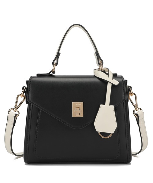 jouetie（ジュエティ）の「【jouetie/ジュエティ】キーハウス付き スムースフラップショルダーバッグ（ショルダーバッグ・レディース・ダークグリーン/ブラック/シルバー/オフホワイト・FREE）」の9枚目の写真