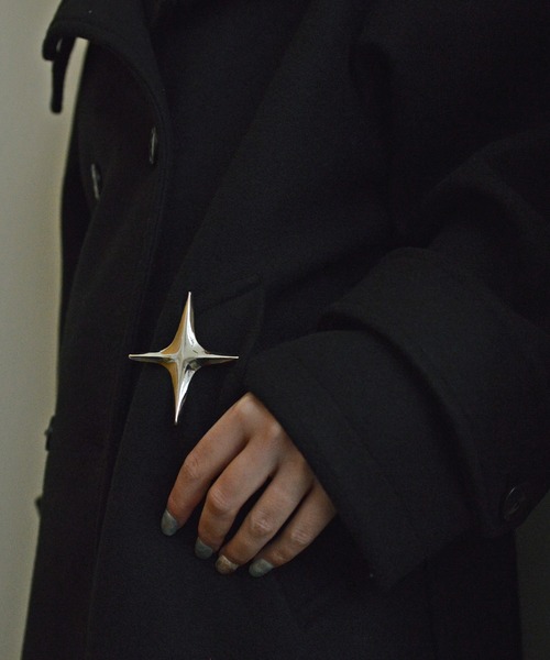 styiro（スタイロ）の「キラキラブローチ（ブローチ/コサージュ・レディース・シルバー/ゴールド・FREE）」の4枚目の写真