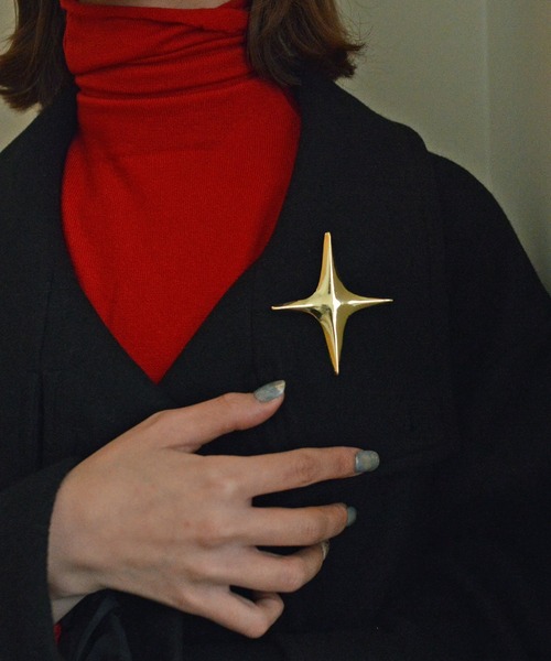 styiro（スタイロ）の「キラキラブローチ（ブローチ/コサージュ・レディース・シルバー/ゴールド・FREE）」の12枚目の写真