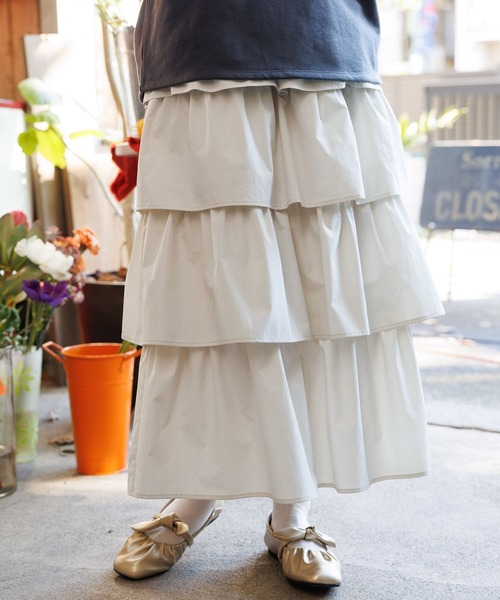 niko and...（ニコアンド）の「オリジナルリボンギャザーパンプス（パンプス・レディース・アイボリー/ブラック/ゴールド・LARGE/MEDIUM）」の17枚目の写真