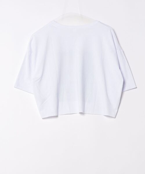 ALTROSE（アルトローズ）の「Ｔシャツ アナザー ショート丈 半袖 ヴィンテージ（Tシャツ/カットソー・レディース・グレー/ホワイト/ブラック・FREE）」の5枚目の写真