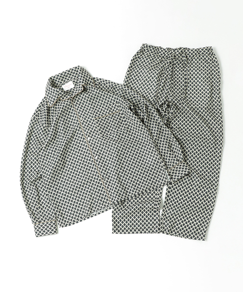 417 EDIFICE（フォーワンセブンエディフィス）の「【PARIS AUTHENTIQUE / パリ オーセンティック】イージーパンツ（スラックス・メンズ・アイボリー/ブルー系その他・MEDIUM/LARGE）」の16枚目の写真