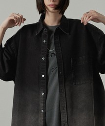 Alfred Alex（アルフレッドアレックス）の「【Alfred Alex】オーバーサイズヴィンテージメイクデニムシャツ（シャツ/ブラウス）」