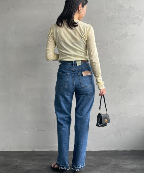 S*i様 YANUK ヤヌーク Lea ハイウエスト ボーイズストレート サイズ YANUK ジーンズ デニム デニムパンツ 「YANUK/ヤヌーク」 LEA