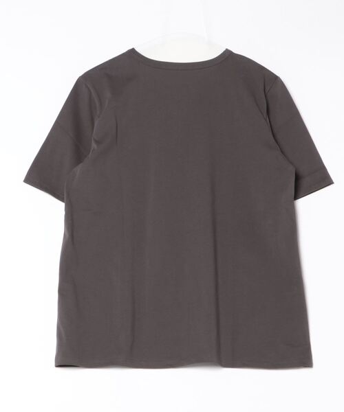 leswel(レスウェル)の「【L~5L 大きいサイズ】半袖 ロゴ Tシャツ カットソー トップス(Tシャツ/カットソー・レディース・オフホワイト/チャコールグレー/ブルー・L/4L/LL/3L/5L)」の20枚目の写真