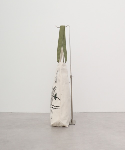 JUNESELECT 天ファスナー付きマツネコトートバッグ（トートバッグ