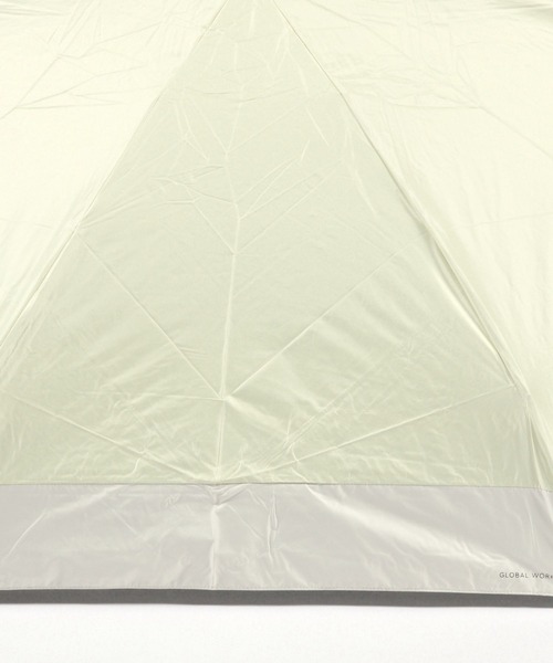 GLOBAL WORK（グローバルワーク）の「晴雨遮光折り畳み日傘/987674（折りたたみ傘・レディース・ブルー/イエロー/ミント/パープル/ベージュ/ブラック/ホワイト×ブラック/ホワイト×グレー・ONE SIZE）」の14枚目の写真