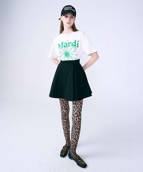 シフォンケーキZOZO購入　正規品マルディークローバーTシャツ TSHIRT FLOWERMARDI（Tシャツ/カットソー）｜Mardi Mercredi