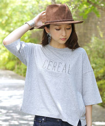 AZUL by moussy | 20/-OE天竺MIXロゴT(Tシャツ/カットソー)