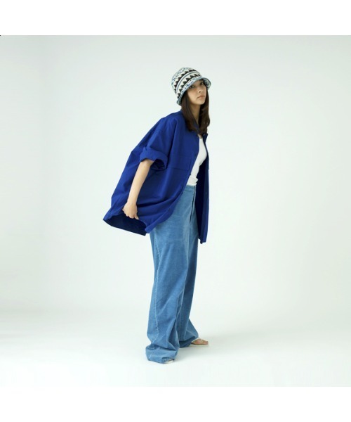 MAISON mou(メゾンムー)の「【SUBLIME/サブライム】FINE HANDKNIT HAT ハンドニット ハットSB241-0422(ハット・レディース・ブラウン/オフホワイト/ネイビー・FREE)」の11枚目の写真