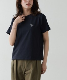 【イージーケア】刺繍ロゴTシャツ