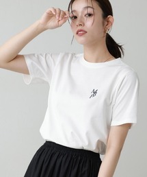 【イージーケア】刺繍ロゴTシャツ