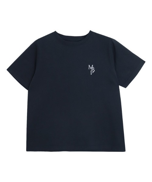 Pierrot(ピエロ)の「【イージーケア】刺繍ロゴTシャツ(Tシャツ/カットソー・レディース・グレー系その他/オフホワイト/ネイビー・L/M)」の22枚目の写真