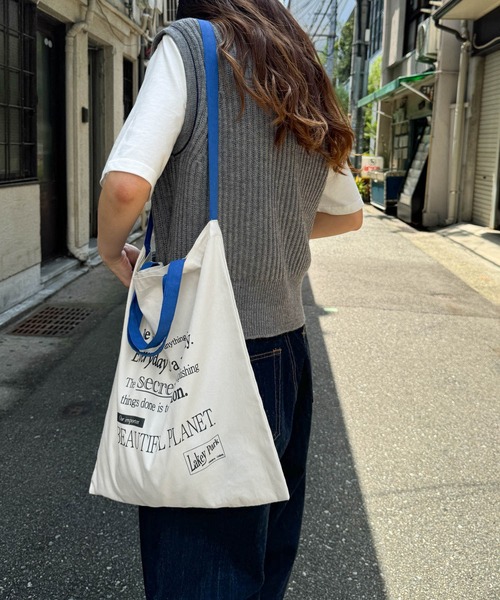 CANAL JEAN（キャナルジーン）の「Lakey Park　Everydayメッセンジャーバッグ（メッセンジャーバッグ・レディース・ナチュラル・ONE SIZE）」の12枚目の写真