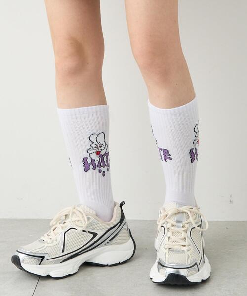 WEGO（ウィゴー）の「WEGO/グラフィックデザインソックス（ソックス/靴下・メンズ・その他7/その他4/その他8/その他6/その他5/その他3/その他2/その他1/その他9/その他10/その他12/その他14/その他11/その他13/その他16/その他15/その他17/その他18・25-27CM）」の4枚目の写真