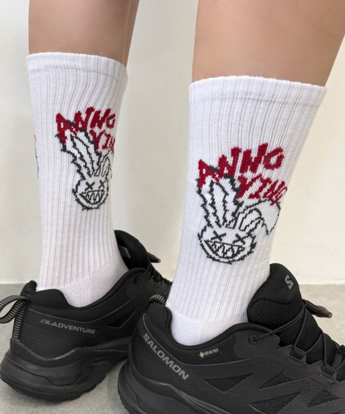 WEGO（ウィゴー）の「WEGO/グラフィックデザインソックス（ソックス/靴下・メンズ・その他7/その他4/その他8/その他6/その他5/その他3/その他2/その他1/その他9/その他10/その他12/その他14/その他11/その他13/その他16/その他15/その他17/その他18・25-27CM）」の15枚目の写真