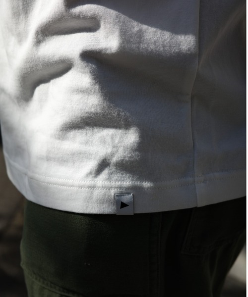 and wander（アンドワンダー）の「and wander/アンドワンダー  Yu Nagaba printed T  5744184185（Tシャツ/カットソー・メンズ・ブラック/ホワイト・L/M/S/XL）」の14枚目の写真