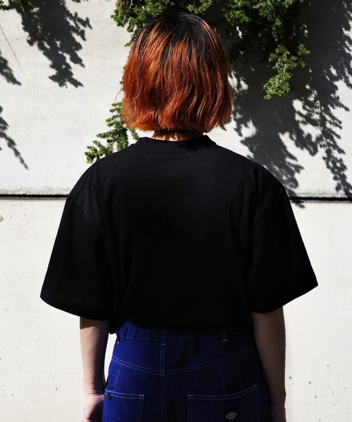 and wander（アンドワンダー）の「and wander/アンドワンダー  Yu Nagaba printed T  5744184185（Tシャツ/カットソー・メンズ・ブラック/ホワイト・L/M/S/XL）」の4枚目の写真