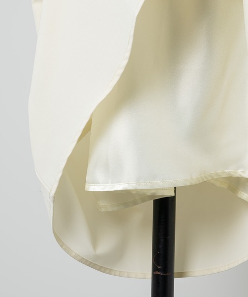 INTER FACTORY（インターファクトリー）の「レースセーラー襟のリボンワンピース　made in INTER FACTORY（ワンピース・レディース・ホワイト/グレイッシュブルー/ライトブルー・FREE）」の8枚目の写真