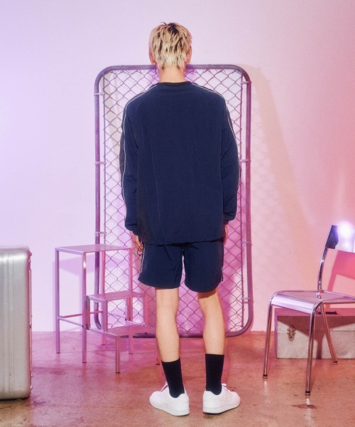 ★codegraphy★ COOL Synthetic Fiber Color Block Sports Short SET UP対応] SYNTHETIC FIBER CONTRAST SPORTS SHORTS（その他