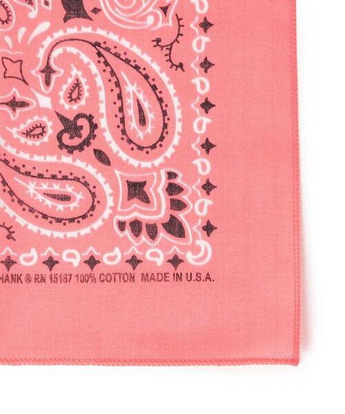 HAV-A-HANK（ハバハンク ）の「USA PAISLEY BANDANNAS:ペイズリー バンダナ（バンダナ/スカーフ・レディース・ピンク系その他/ライム/ベージュ/イエロー/ブルー系その他/ラベンダー/オリーブ/ベージュ系その他/ブラウン/ネイビー・ONE SIZE）」の11枚目の写真