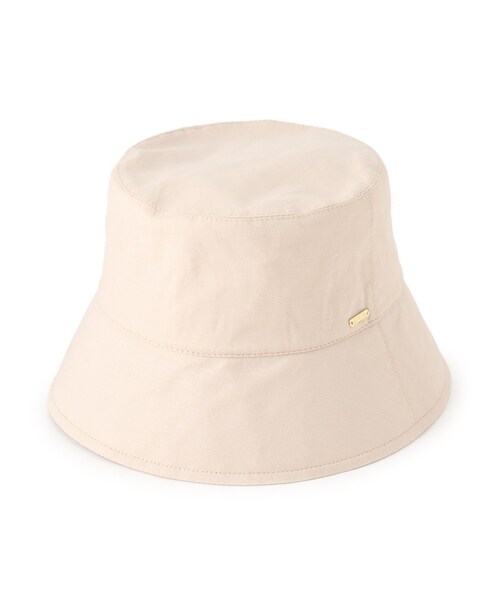 grove（グローブ）の「◆メタルプレートバケットハット【UVカット・サイズ調整】（ハット・レディース・グレー/オフホワイト/ライトベージュ/ブラック・00）」の11枚目の写真