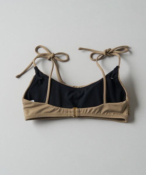 Lepidos（レピドス）の「＜Lepidos＞ソリッド トップ（水着・レディース・モカ/ブラック・M/S）」の16枚目の写真