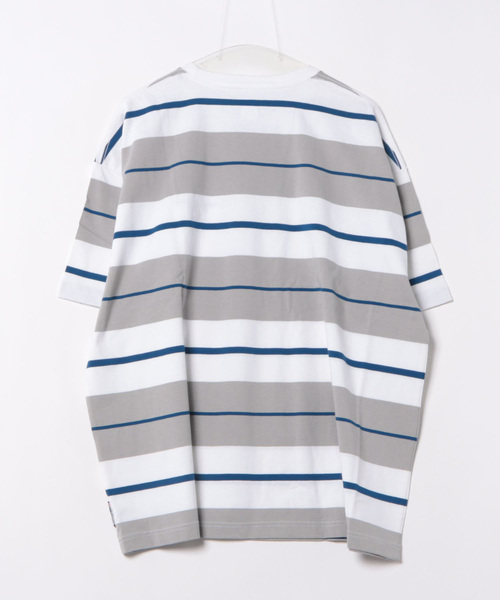 DC SHOES（ディーシーシューズ）の「23 THREE COLOR BORDE/DCボーダー半袖Tシャツ（Tシャツ/カットソー・メンズ・グリーン/ブラック/ホワイト・MEDIUM/X-LARGE/LARGE）」の12枚目の写真