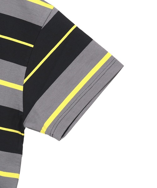 DC SHOES（ディーシーシューズ）の「23 THREE COLOR BORDE/DCボーダー半袖Tシャツ（Tシャツ/カットソー・メンズ・グリーン/ブラック/ホワイト・MEDIUM/X-LARGE/LARGE）」の5枚目の写真