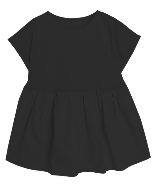 Pierrot（ピエロ）の「ドッキングヘムフレンチTシャツ（Tシャツ/カットソー・レディース・オフホワイト/グレー系その他/ブラック/ブルー系その他/ネイビー・L/M）」の14枚目の写真