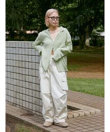 Ungrid | ジップデザインミリタリーパンツ(カーゴパンツ)