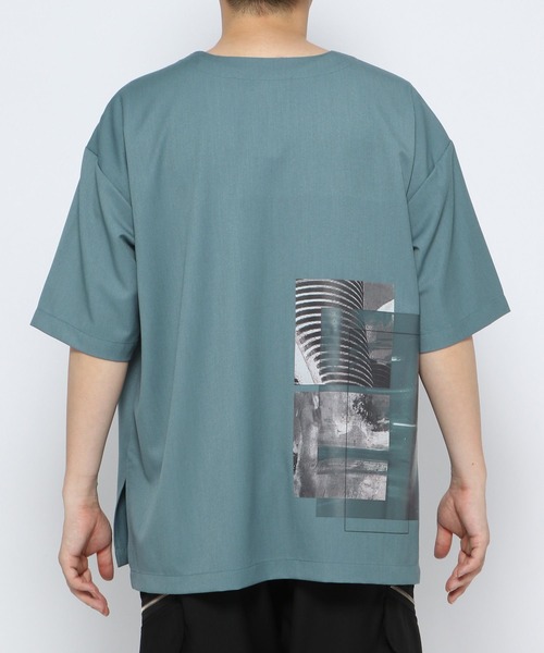 HARE(ハレ)の「フハクプリントプルオーバー(HARE)(Tシャツ/カットソー・メンズ・ホワイト/ブラック/ブルー・FREE)」の8枚目の写真